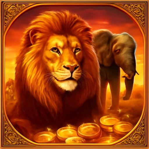tk222 Wolf Gold wild theme banner